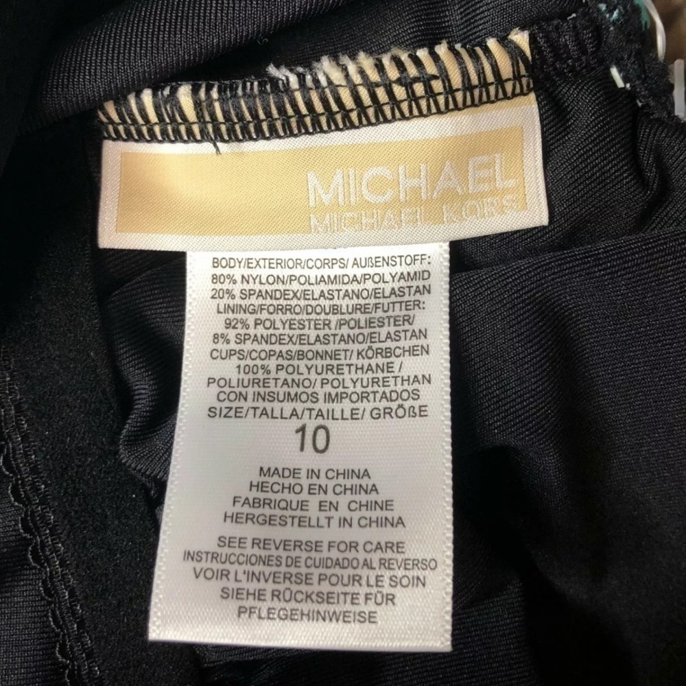 Michael Kors One-Shoulder One-Piece Swimsuit - Picture 7 of 7